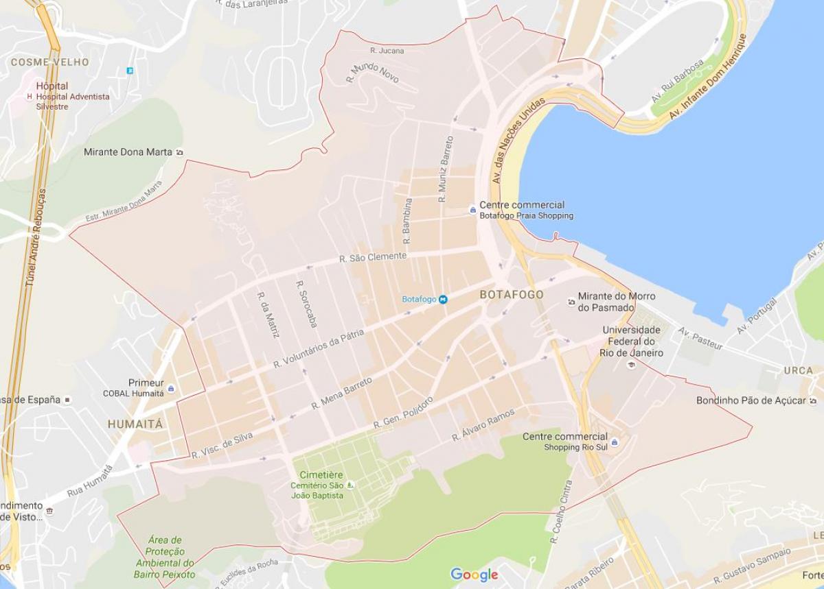 نقشہ کے Botafogo