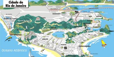 نقشہ کے 3d ریو ڈی جینرو