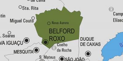 نقشہ کے Belford Roxo بلدیہ