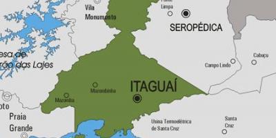 نقشہ کے Itaguaí بلدیہ