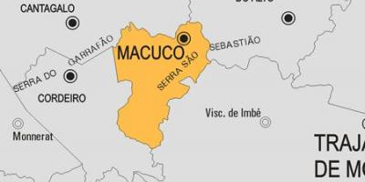نقشہ کے Macuco بلدیہ