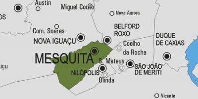 نقشہ کے Mesquita بلدیہ