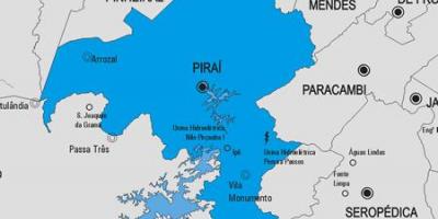 نقشہ کے Piraí بلدیہ