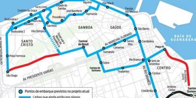 نقشہ کے VLT Carioca