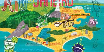 نقشہ ریو ڈی جینرو کے چدر