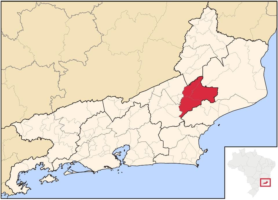 نقشہ سانتا ماریا کے Madalena