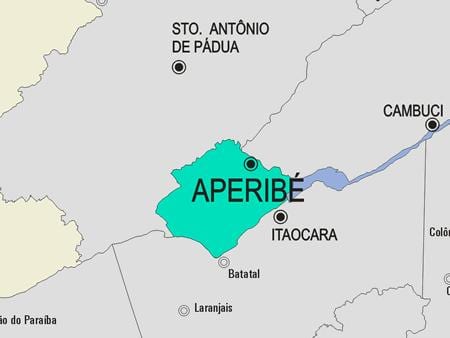 نقشہ کے Aperibé بلدیہ