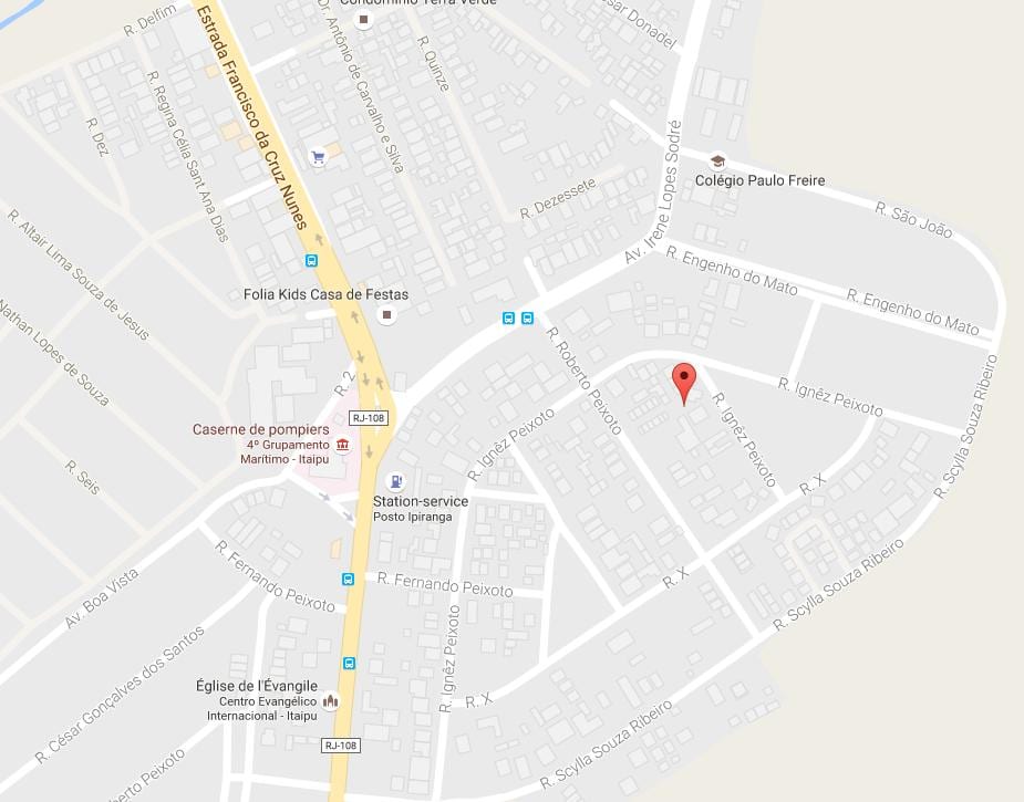 نقشہ کے Bairro Peixoto