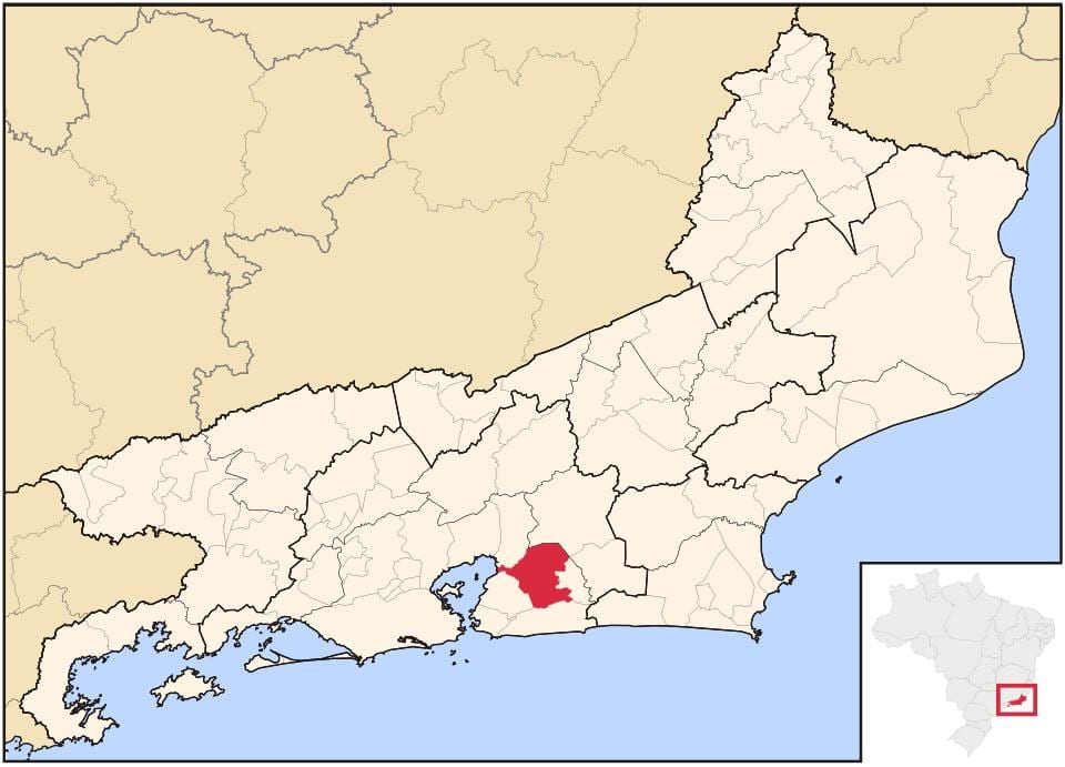 نقشہ کے Itaboraí