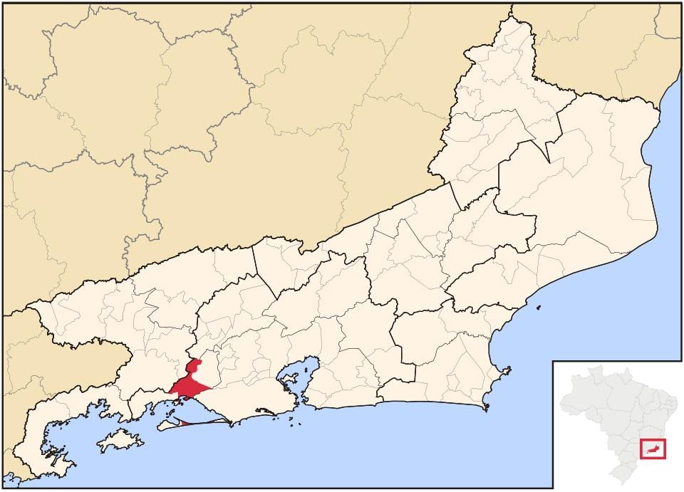 نقشہ کے Itaguaí