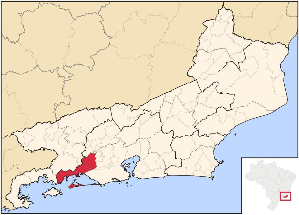 نقشہ کے Itaguaí
