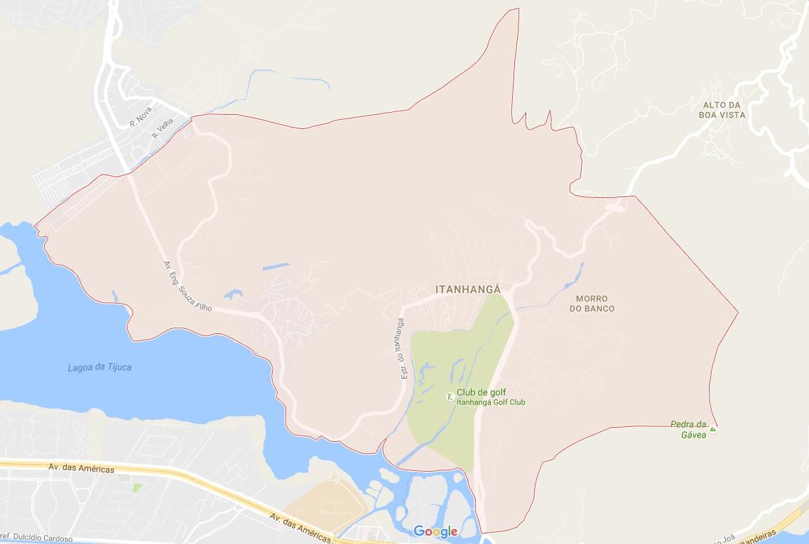 نقشہ کے Itanhangá