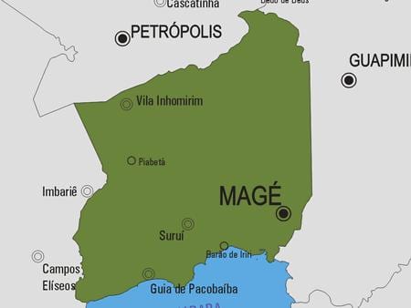 نقشہ کے Magé بلدیہ