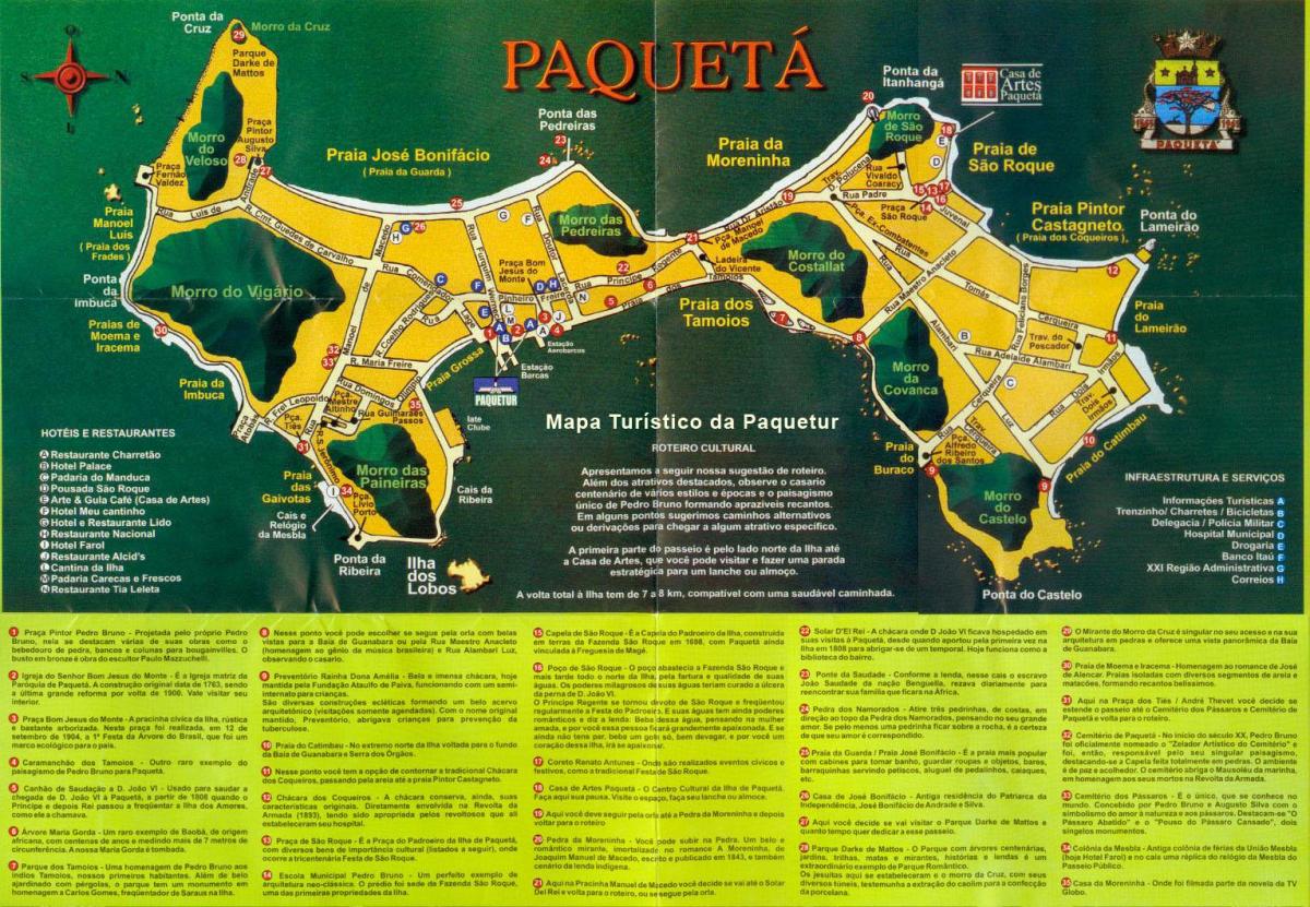 نقشہ کے Paquetá