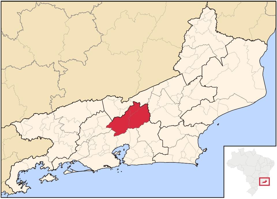 نقشہ کے Serrana