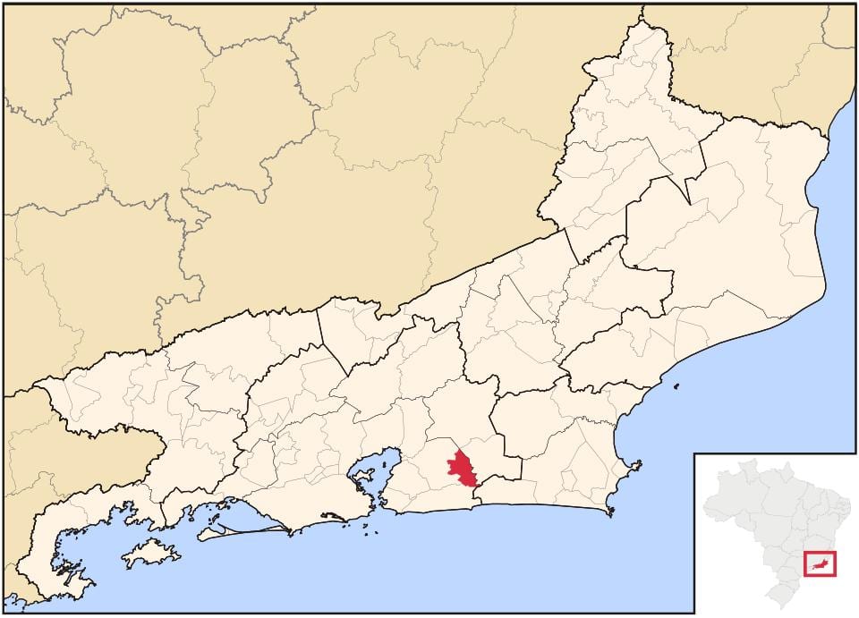 نقشہ کے Tanguá