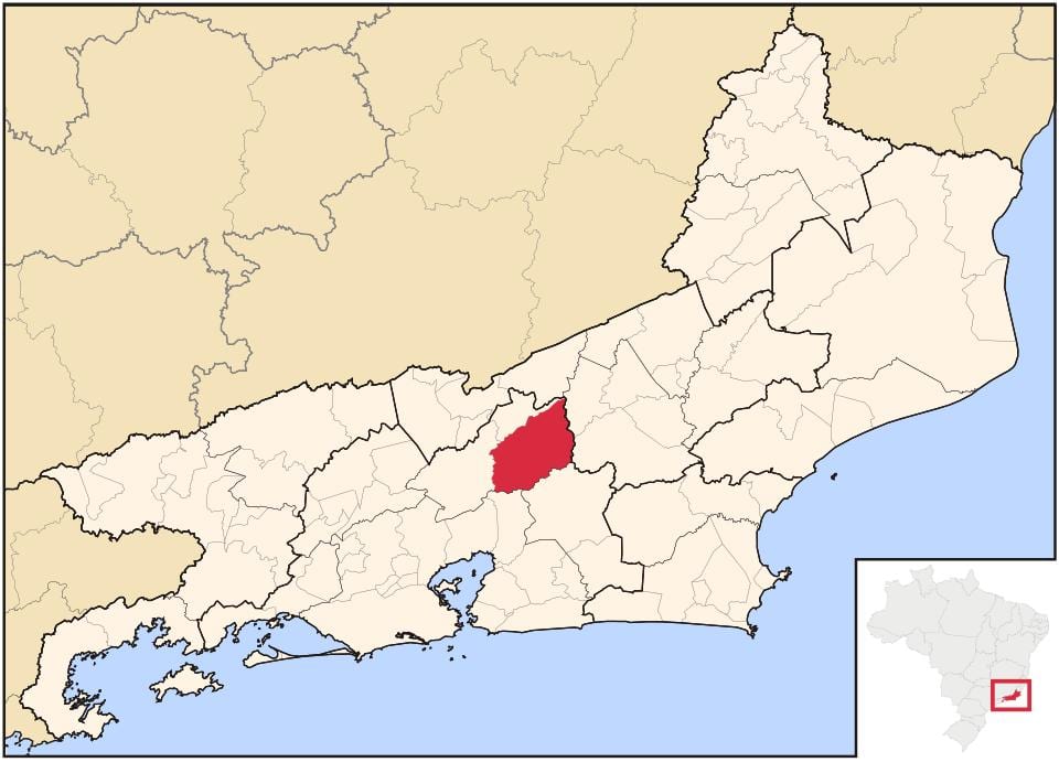 نقشہ کے Teresópolis