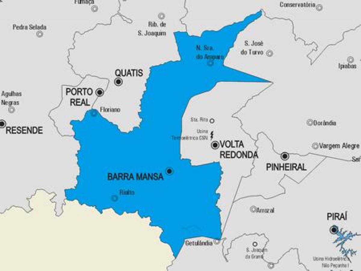 نقشہ کی بار Mansa بلدیہ