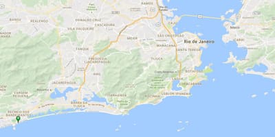 نقشہ کے بیچ Recreio dos Bandeirantes