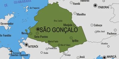 کا نقشہ ساؤ Gonçalo بلدیہ