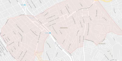 نقشہ کے Anchieta