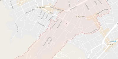 نقشہ کے Andaraí