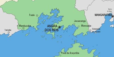 نقشہ کے Angra dos Reis بلدیہ