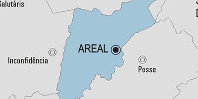 نقشہ کے Areal بلدیہ