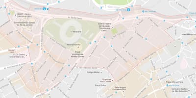 نقشہ کے bairro Maracanã