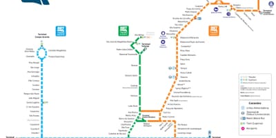 نقشہ کے BRT ریو ڈی جینرو