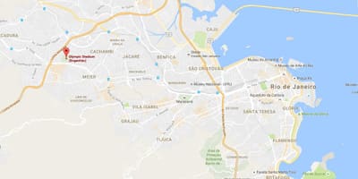 نقشہ کے Engenhão