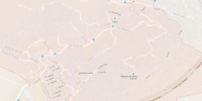 نقشہ کے favela Rocinha