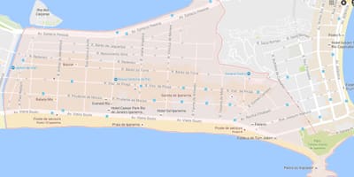 نقشہ کے Ipanema