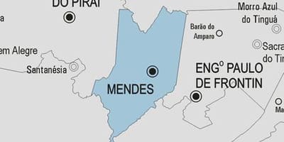 نقشہ کے Mendes بلدیہ
