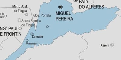 نقشہ کے Miguel پریرا بلدیہ