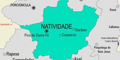 نقشہ کے Natividade بلدیہ