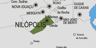 نقشہ کے Nilópolis بلدیہ