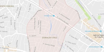 نقشہ کے Oswaldo کروز