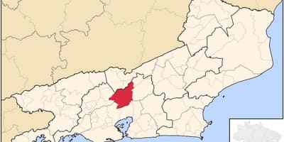 نقشہ کے Petrópolis