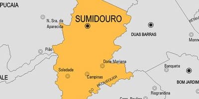 نقشہ کے Sumidouro بلدیہ